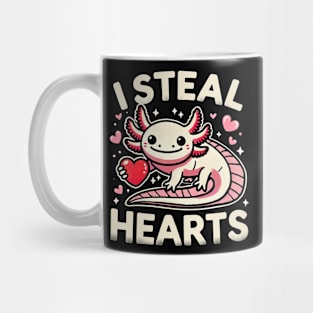 I steal hearts (axolotl) Mug